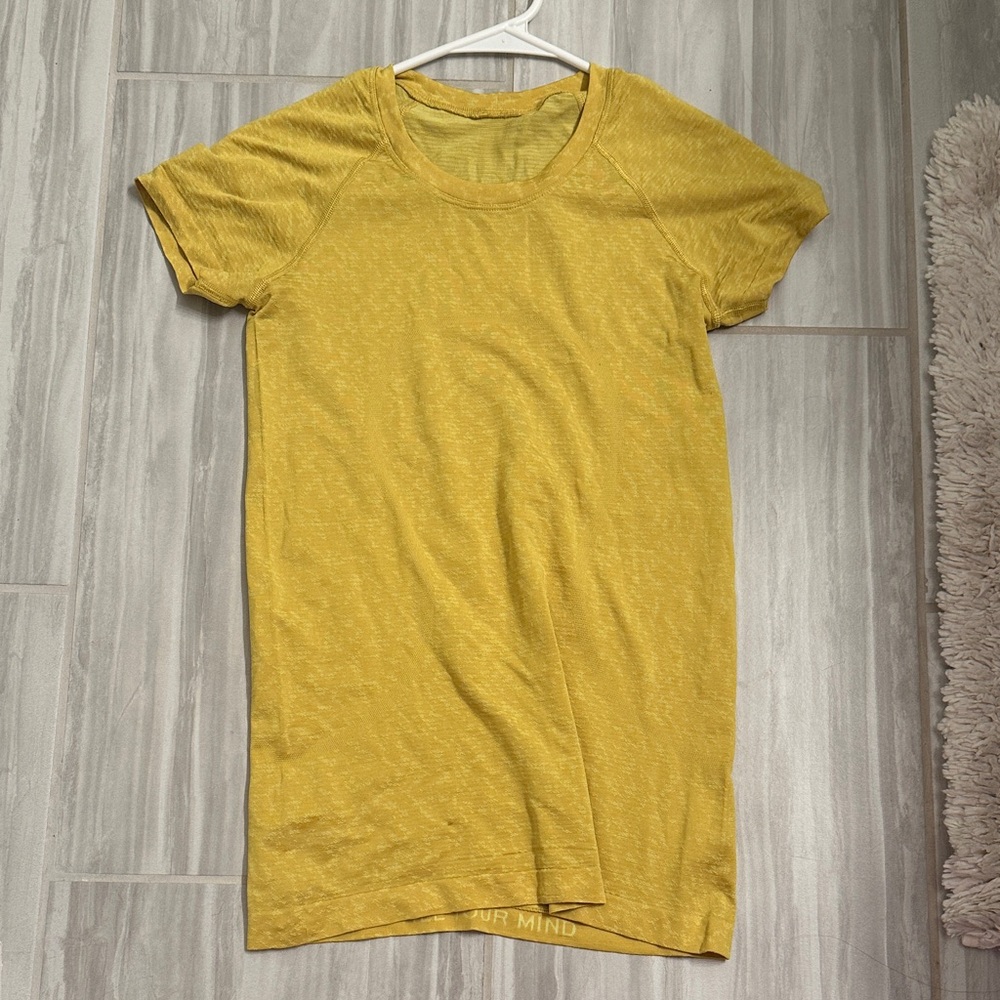 Yellow Short Sleeve T-Shirt
